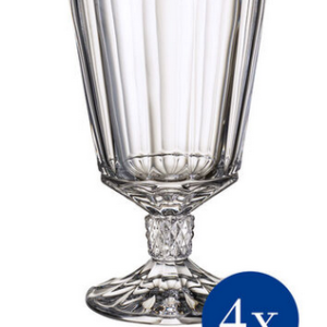 4 verres à vin blanc