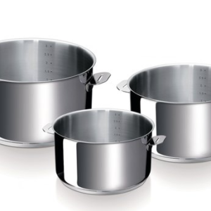 Série de 3 casseroles 16 à 20 cm