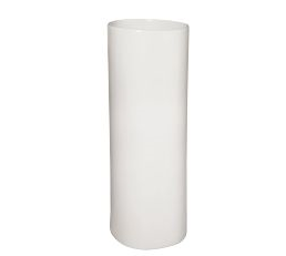 TERRA SPICE - Vase blanc 44.5cm