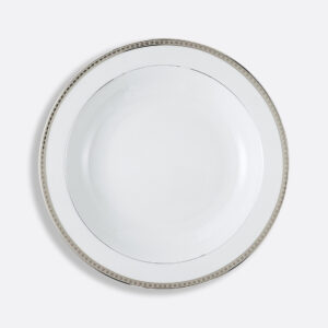 ATHÉNA Platine - Plat rond creux