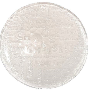 CHOOSECHEESE - Plateau à fromage en verre