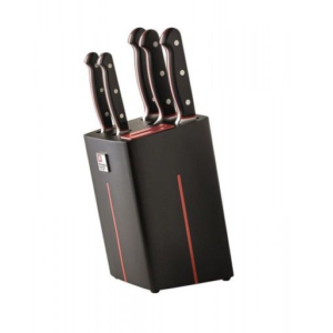 Bloc couteaux 5 pièces + aiguiseur